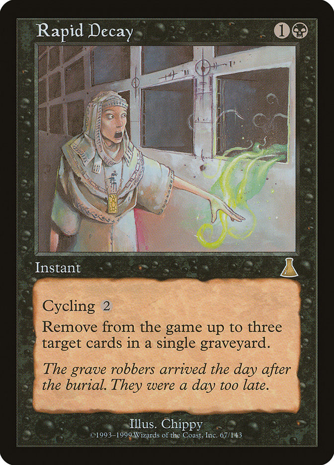 Rapid Decay [Urza's Destiny] | Chromatic Games