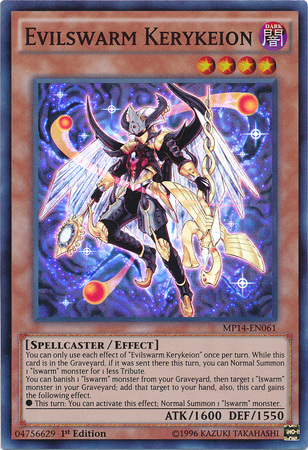 Evilswarm Kerykeion [MP14-EN061] Super Rare | Chromatic Games