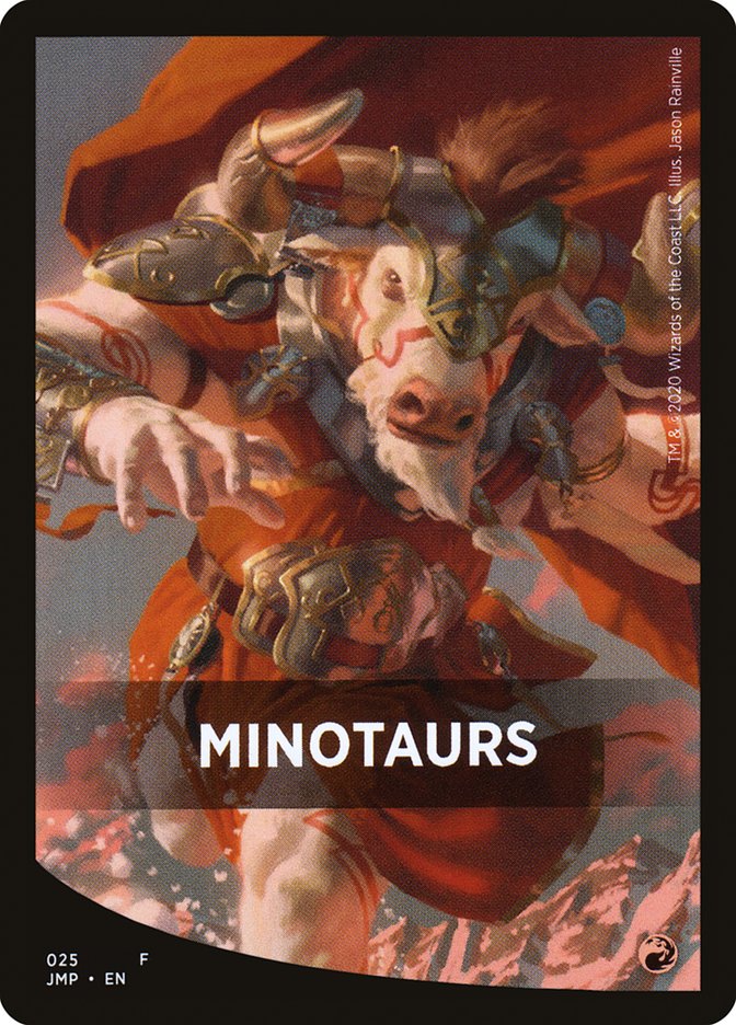 Minotaurs Theme Card [Jumpstart Front Cards] | Chromatic Games