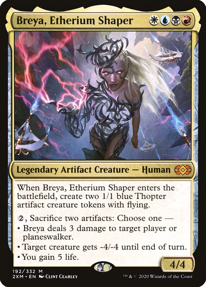 Breya, Etherium Shaper [Double Masters] | Chromatic Games