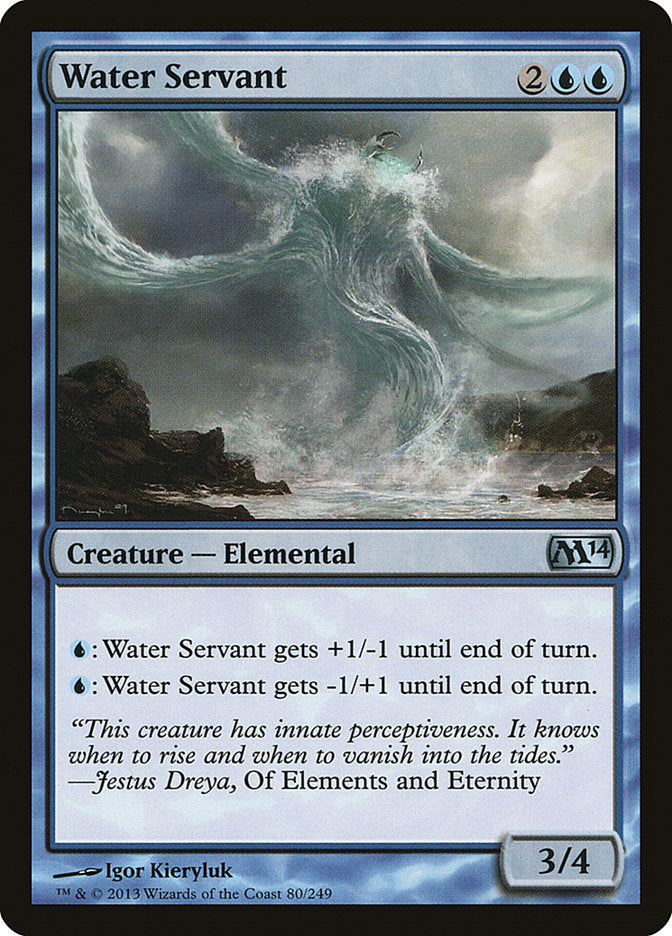 Water Servant [Magic 2014] | Chromatic Games