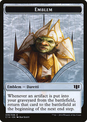 Daretti, Scrap Savant Emblem // Tuktuk the Returned Double-Sided Token [Commander 2014 Tokens] | Chromatic Games