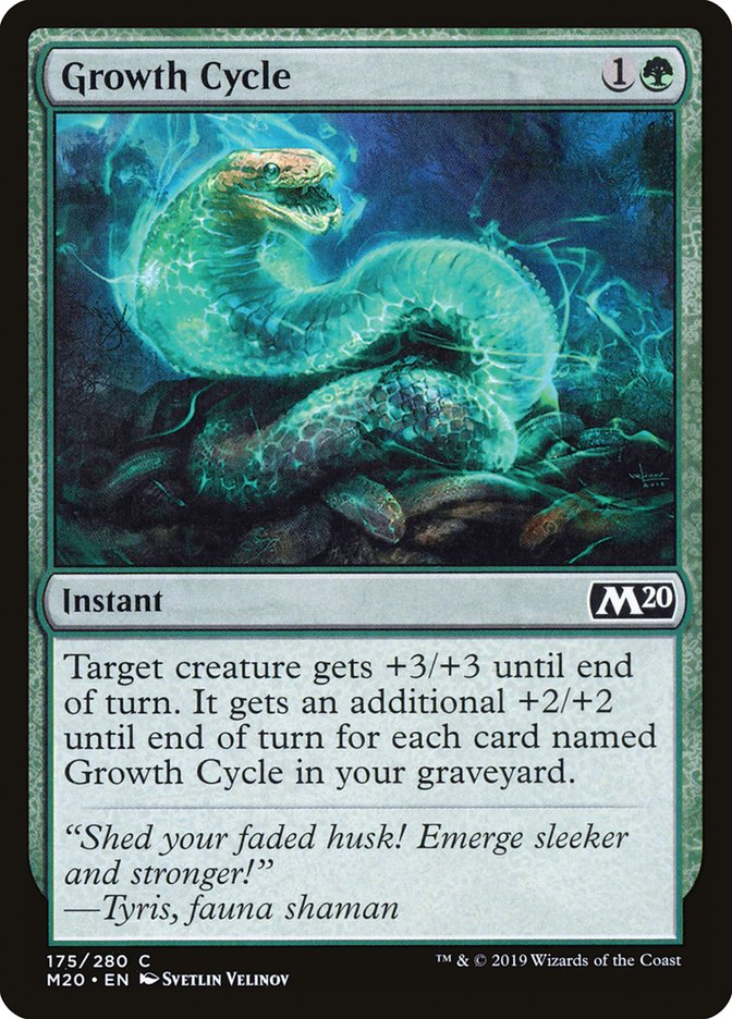 Growth Cycle [Core Set 2020] | Chromatic Games