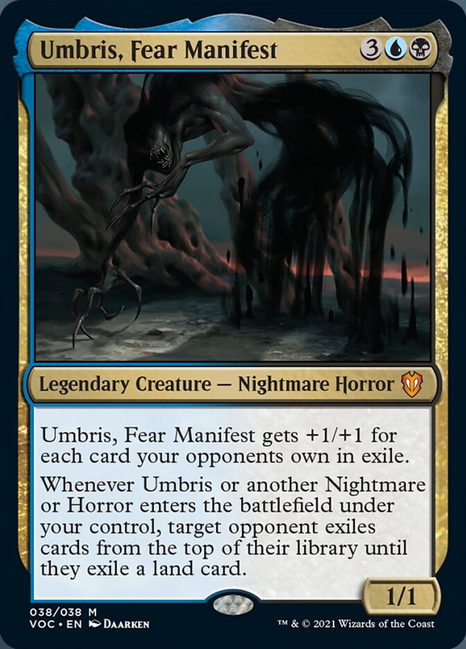 Umbris, Fear Manifest [Innistrad: Crimson Vow Commander] | Chromatic Games