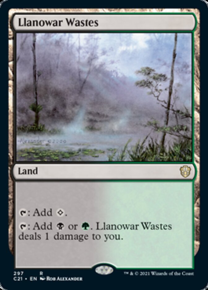 Llanowar Wastes [Commander 2021] | Chromatic Games