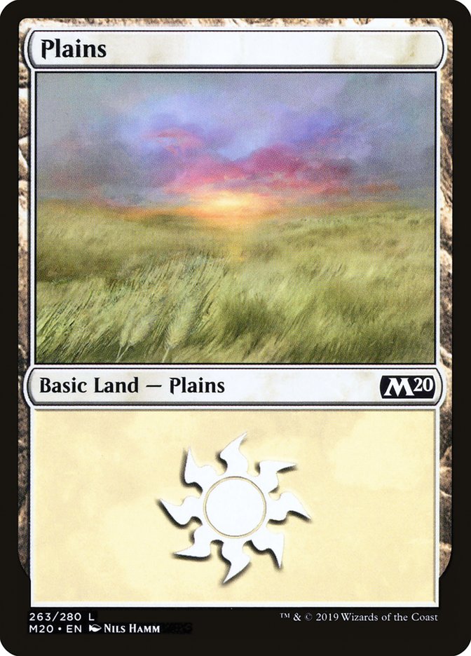 Plains (263) [Core Set 2020] | Chromatic Games