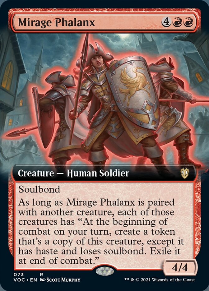 Mirage Phalanx (Extended Art) [Innistrad: Crimson Vow Commander] | Chromatic Games