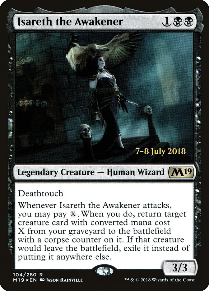 Isareth the Awakener [Core Set 2019 Prerelease Promos] | Chromatic Games