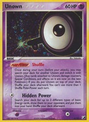 Unown (Q) (Q/28) [EX: Unseen Forces] | Chromatic Games