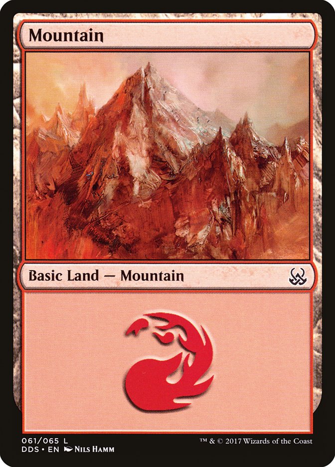 Mountain (61) [Duel Decks: Mind vs. Might] | Chromatic Games