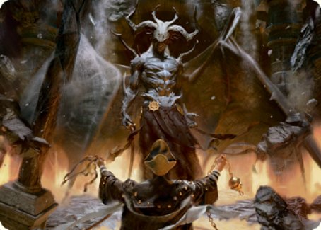 Ormendahl, the Corrupter Art Card [Innistrad: Midnight Hunt Art Series] | Chromatic Games