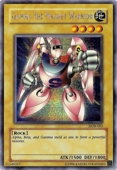 Gamma the Magnet Warrior [DOR-003] Secret Rare | Chromatic Games