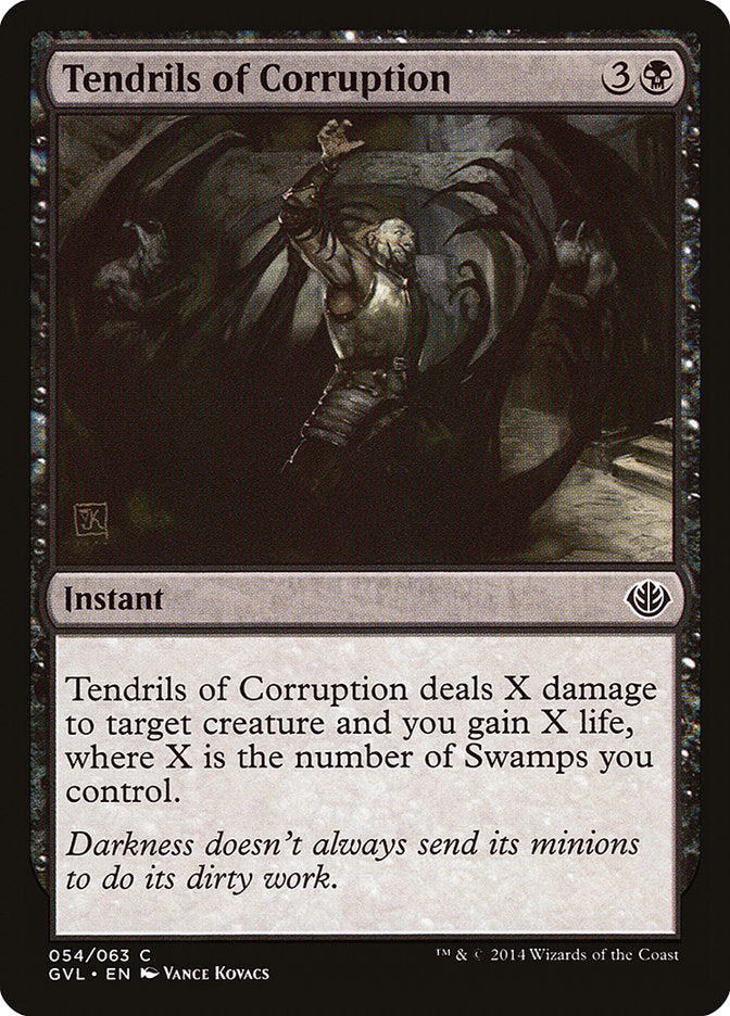 Tendrils of Corruption (Garruk vs. Liliana) [Duel Decks Anthology] | Chromatic Games