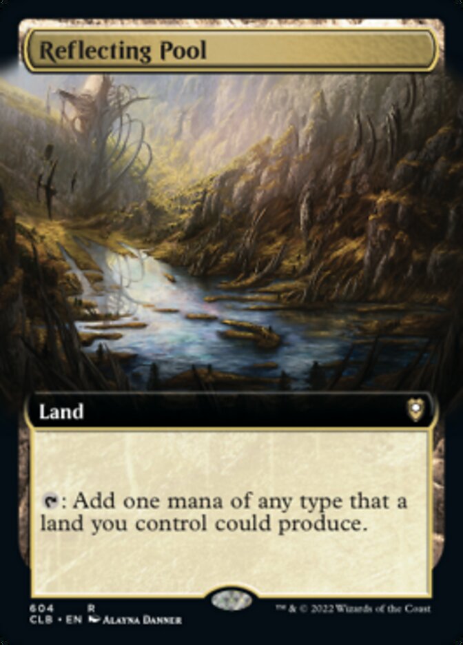 Reflecting Pool (Extended Art) [Commander Legends: Battle for Baldur's Gate] | Chromatic Games