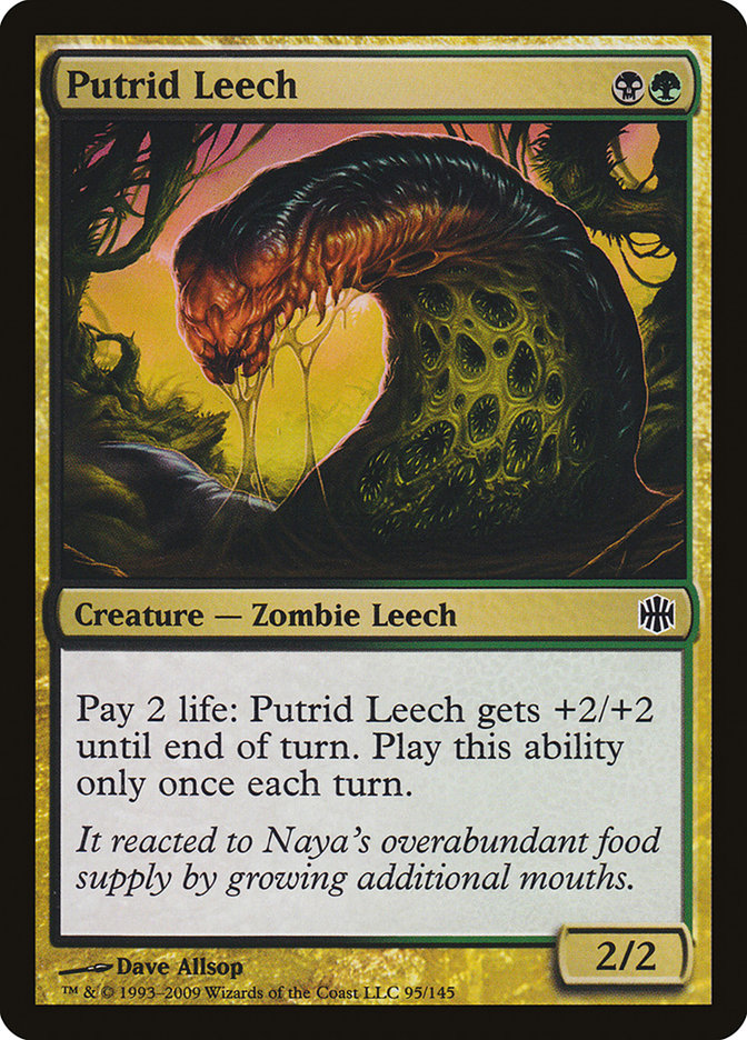 Putrid Leech [Alara Reborn] | Chromatic Games