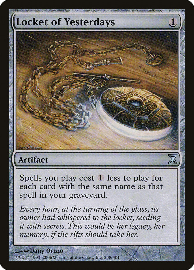 Locket of Yesterdays [Time Spiral] | Chromatic Games