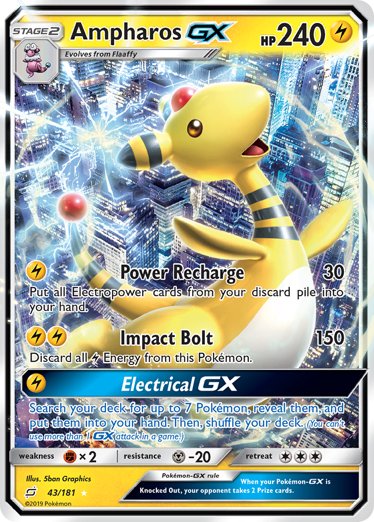 Ampharos GX [Team Up] | Chromatic Games