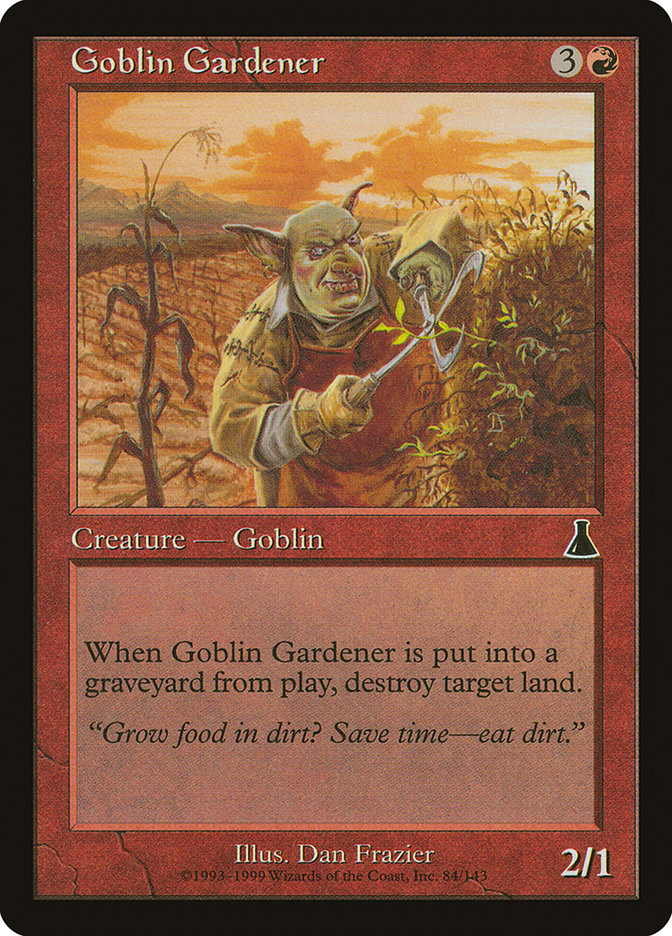 Goblin Gardener [Urza's Destiny] | Chromatic Games