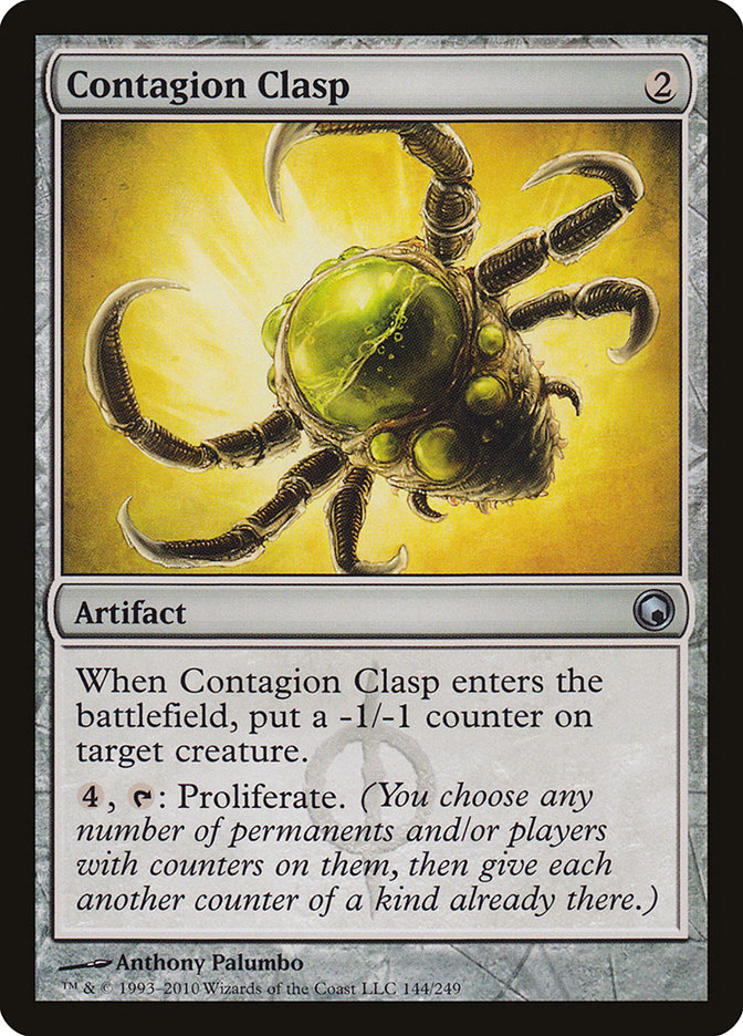 Contagion Clasp [Scars of Mirrodin] | Chromatic Games