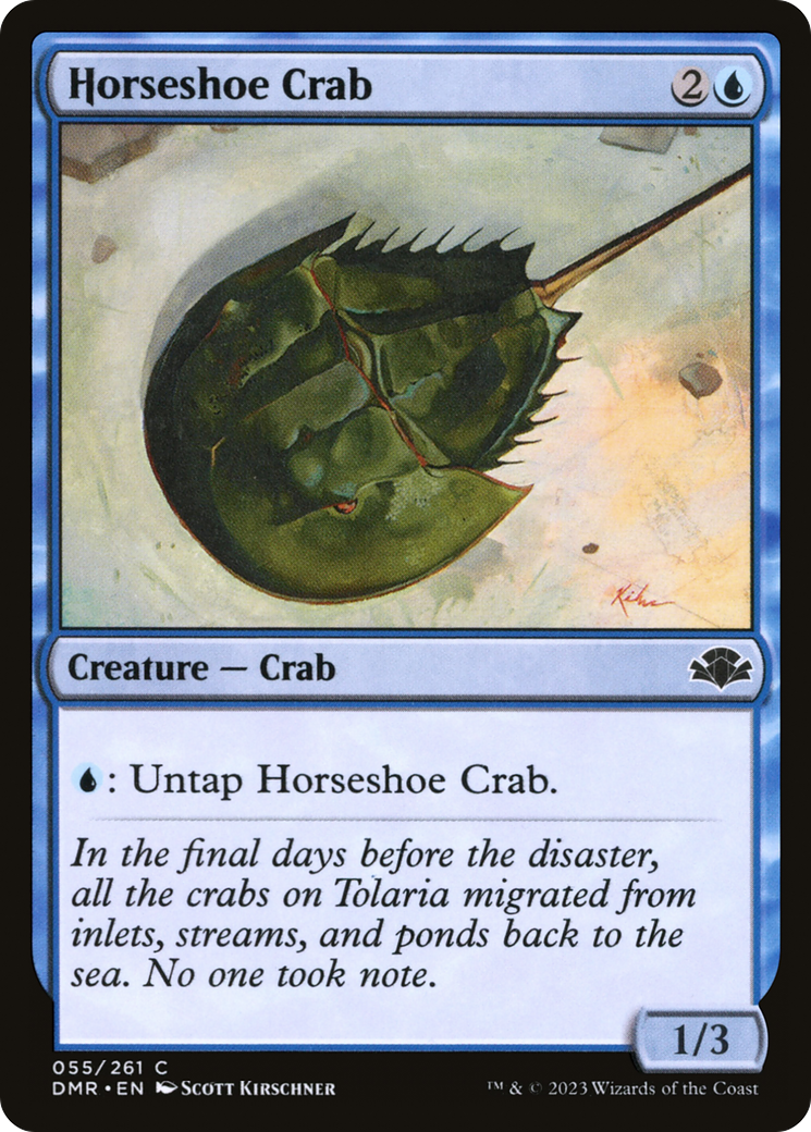 Horseshoe Crab [Dominaria Remastered] | Chromatic Games