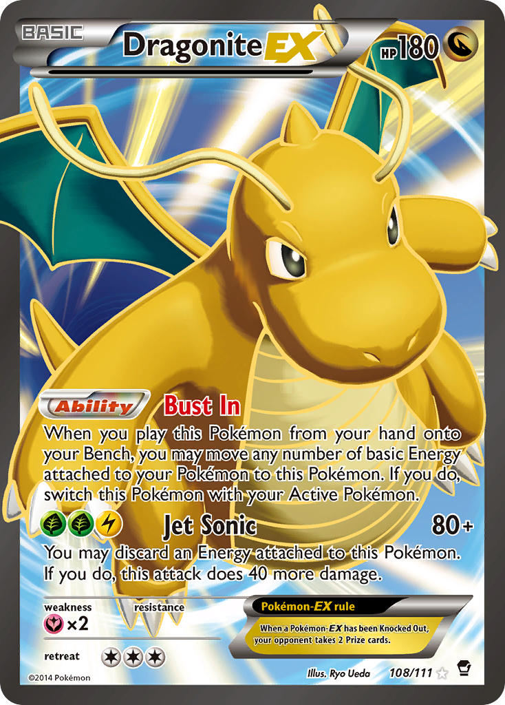 Dragonite EX [Furious Fists] | Chromatic Games