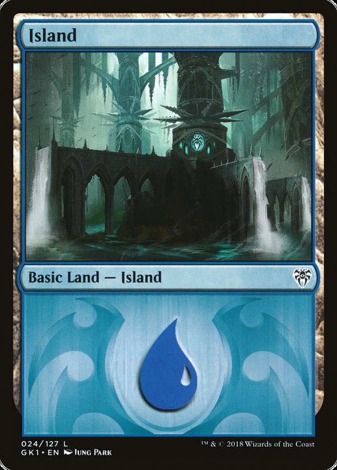 Island (24) [Guilds of Ravnica Guild Kit] | Chromatic Games