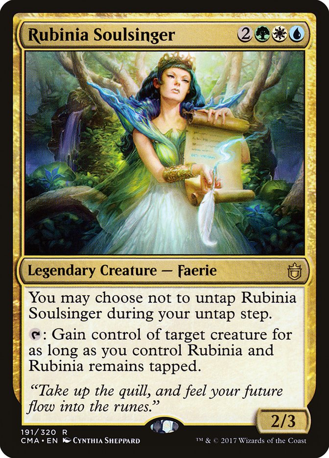 Rubinia Soulsinger [Commander Anthology] | Chromatic Games