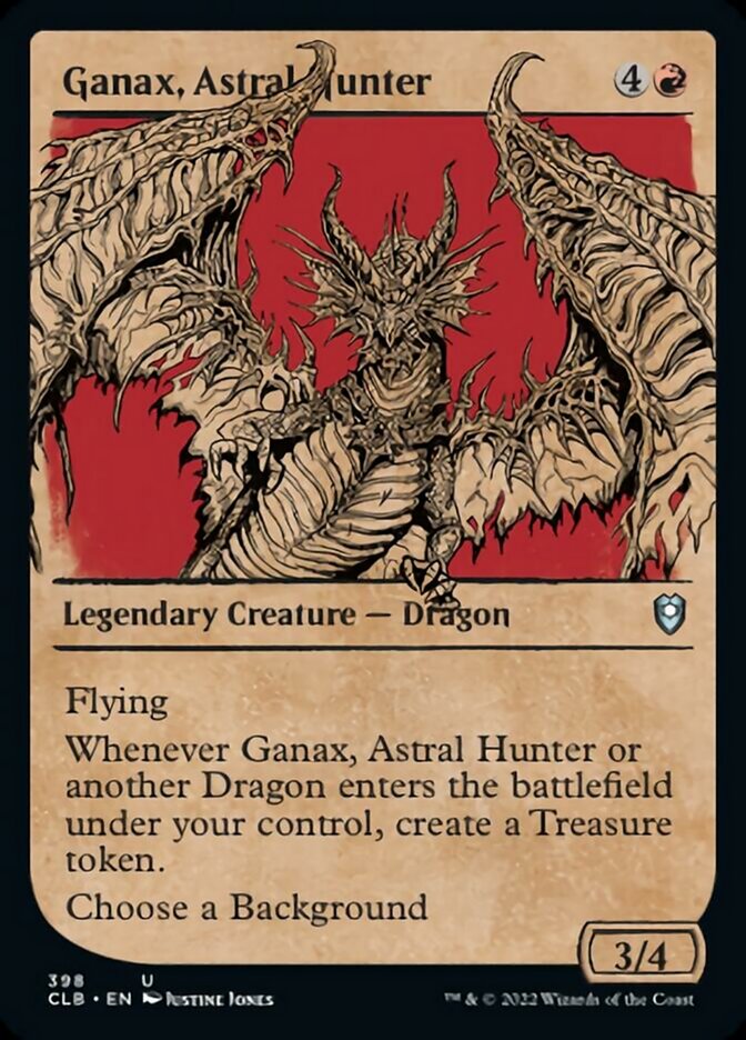 Ganax, Astral Hunter (Showcase) [Commander Legends: Battle for Baldur's Gate] | Chromatic Games