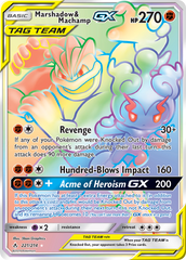 Marshadow & Machamp GX (221/214) [Sun & Moon: Unbroken Bonds] | Chromatic Games