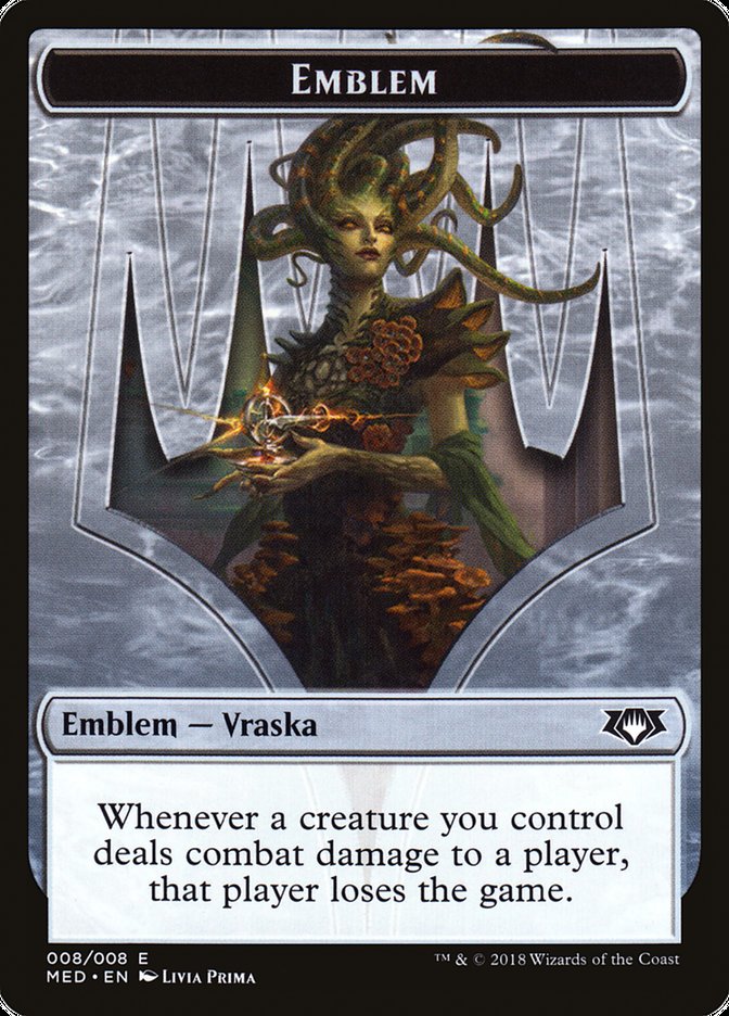 Vraska, Golgari Queen Emblem [Mythic Edition Tokens] | Chromatic Games