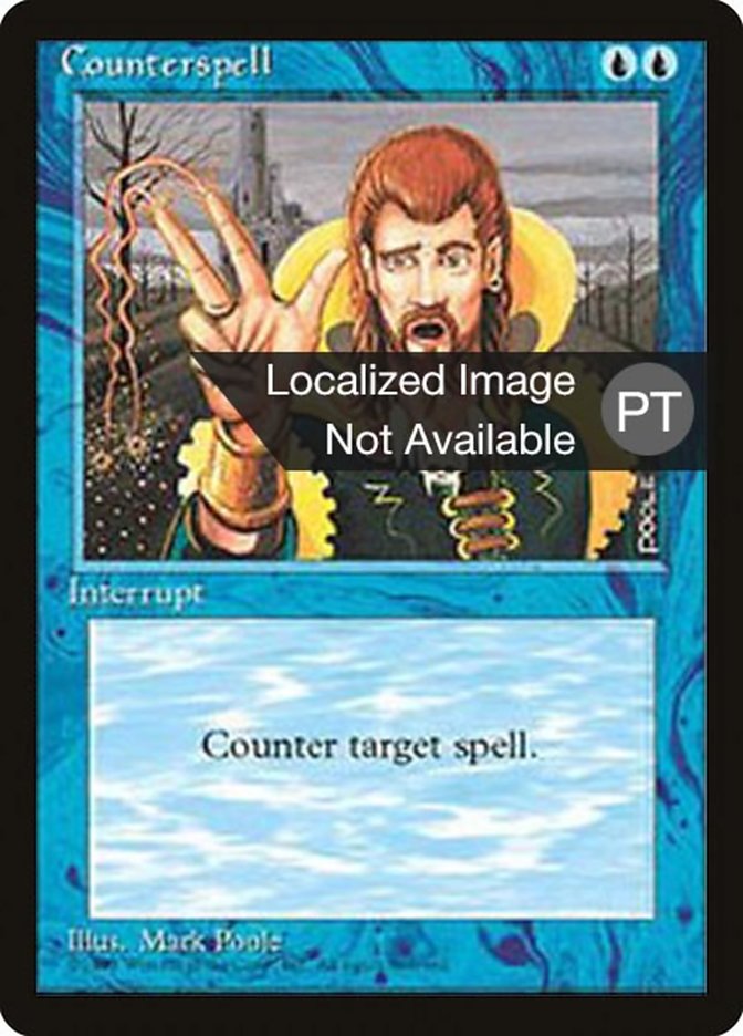 Counterspell [Fourth Edition (Foreign Black Border)] | Chromatic Games