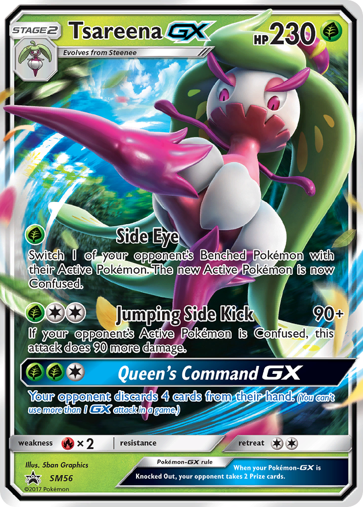 Tsareena GX [SM Black Star Promos] | Chromatic Games