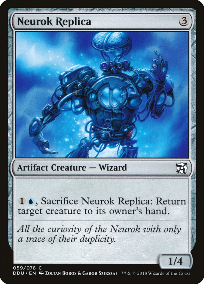 Neurok Replica [Duel Decks: Elves vs. Inventors] | Chromatic Games