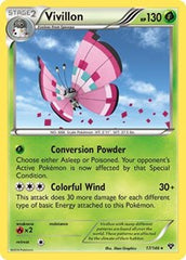 Vivillon (17/146) (Meadow Form/Pink Wings) [XY: Base Set] | Chromatic Games