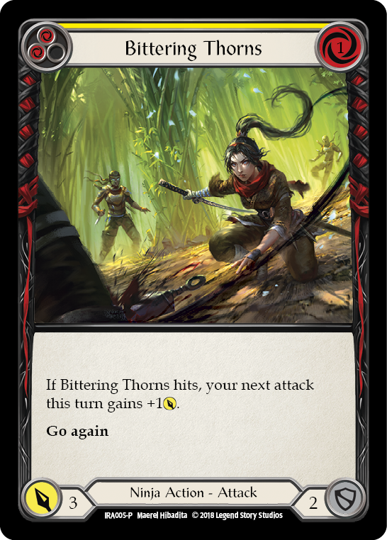 Bittering Thorns [IRA005-P] (Ira Welcome Deck)  1st Edition Normal | Chromatic Games