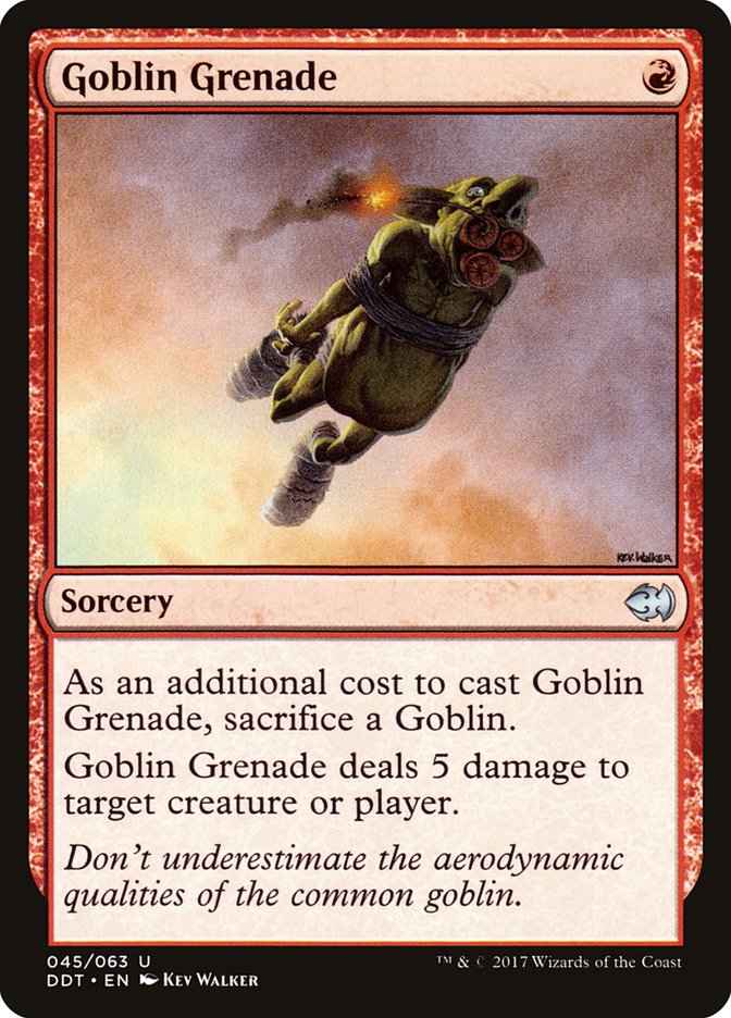 Goblin Grenade [Duel Decks: Merfolk vs. Goblins] | Chromatic Games