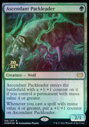 Ascendant Packleader [Innistrad: Crimson Vow Prerelease Promos] | Chromatic Games