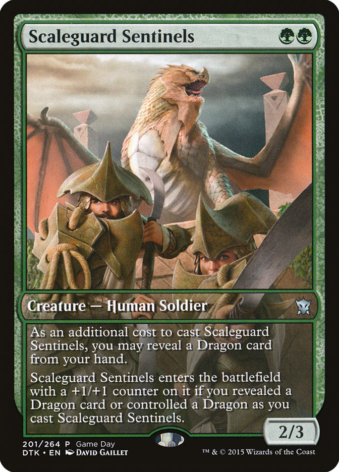 Scaleguard Sentinels (Game Day) [Dragons of Tarkir Promos] | Chromatic Games