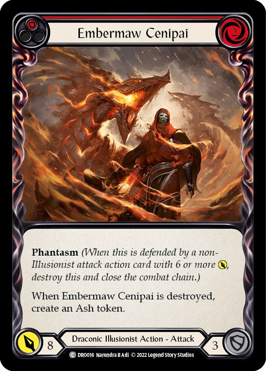 Embermaw Cenipai [DRO016] (Uprising Dromai Blitz Deck) | Chromatic Games