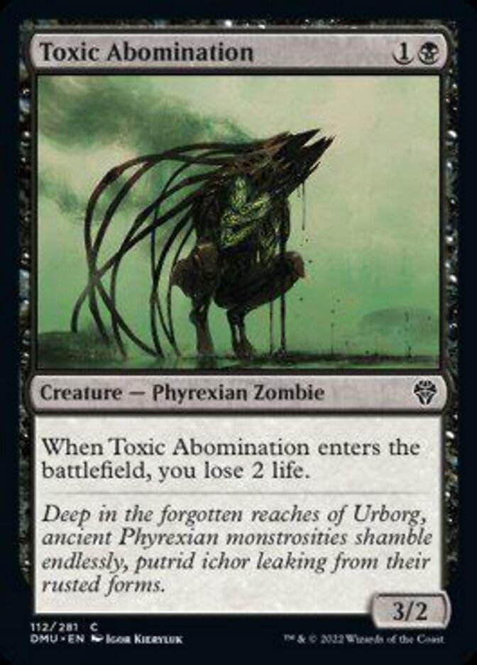 Toxic Abomination [Dominaria United] | Chromatic Games