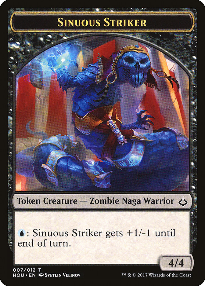 Sinuous Striker Token [Hour of Devastation Tokens] | Chromatic Games