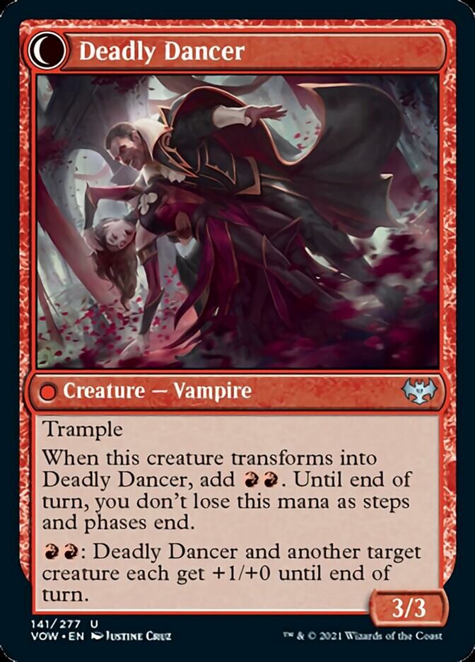 Alluring Suitor // Deadly Dancer [Innistrad: Crimson Vow] | Chromatic Games