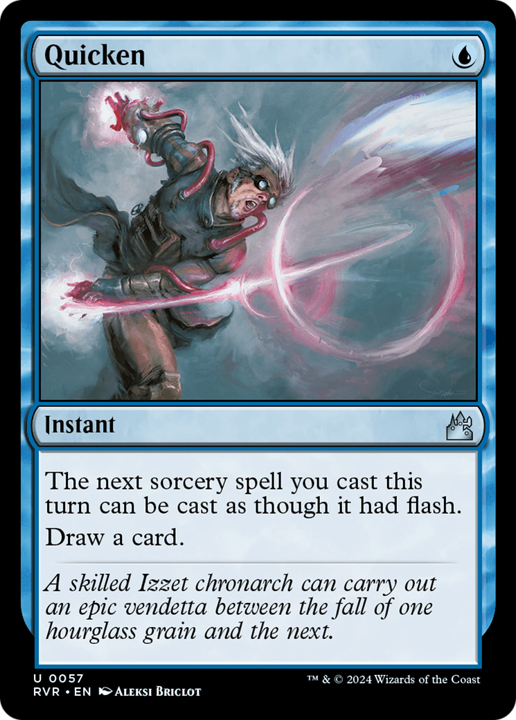 Quicken [Ravnica Remastered] | Chromatic Games