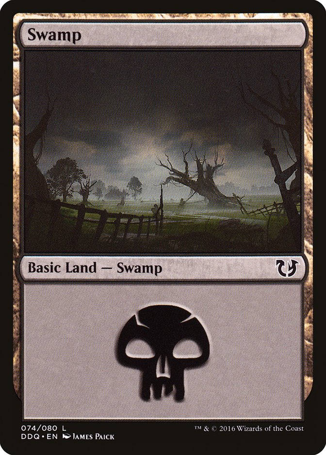 Swamp (74) [Duel Decks: Blessed vs. Cursed] | Chromatic Games