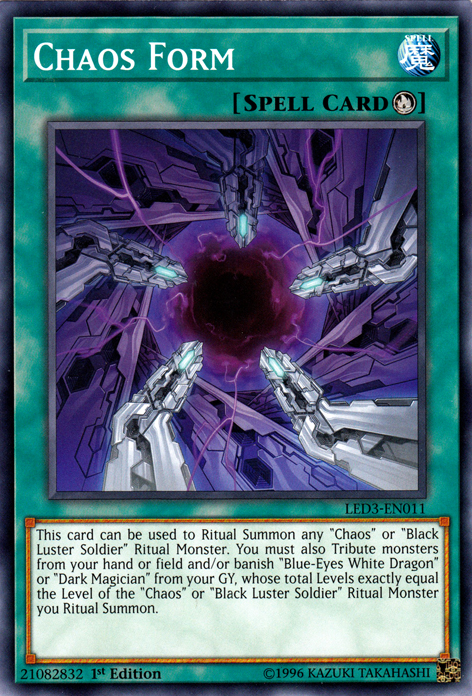 Chaos Form [LED3-EN011] Common | Chromatic Games