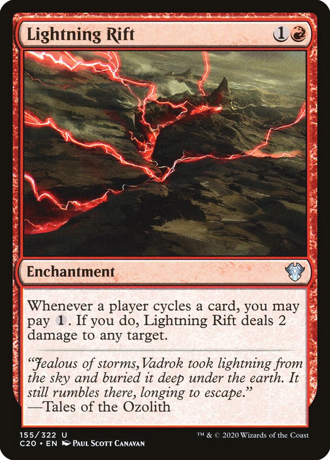 Lightning Rift [Commander 2020] | Chromatic Games