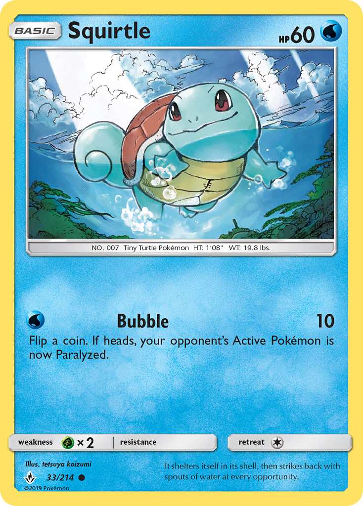 Squirtle [Unbroken Bonds] | Chromatic Games