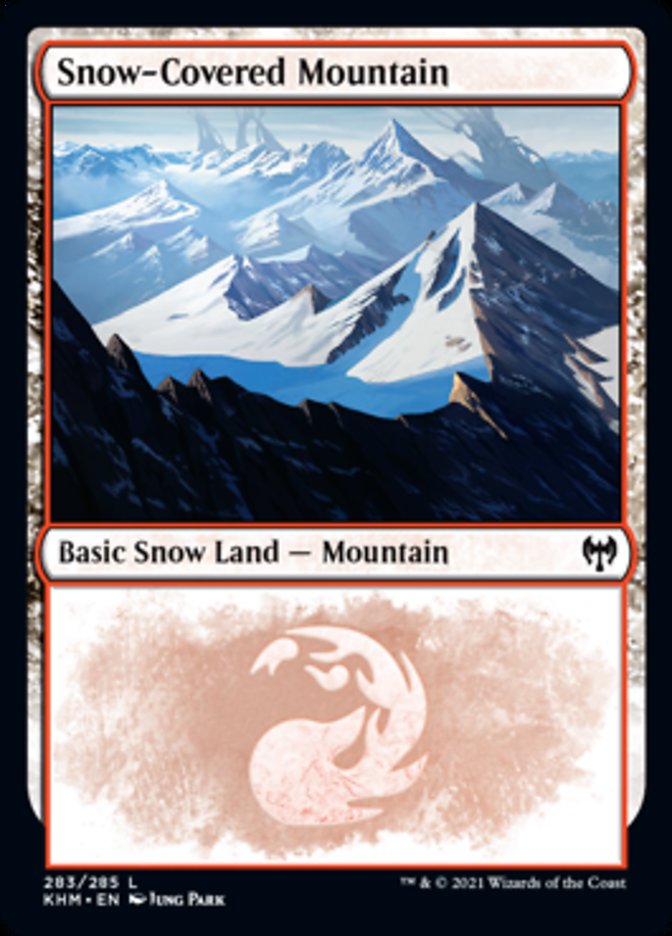 Snow-Covered Mountain (283) [Kaldheim] | Chromatic Games