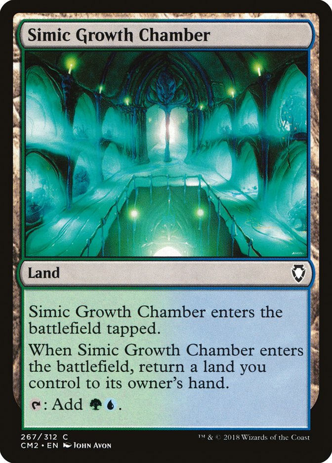 Simic Growth Chamber [Commander Anthology Volume II] | Chromatic Games