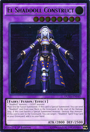 El Shaddoll Construct (UTR) [DUEA-EN049] Ultimate Rare | Chromatic Games